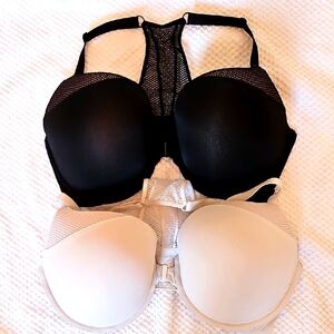 38DD VS Racerback Pushup T-Shirt Bra Bundle